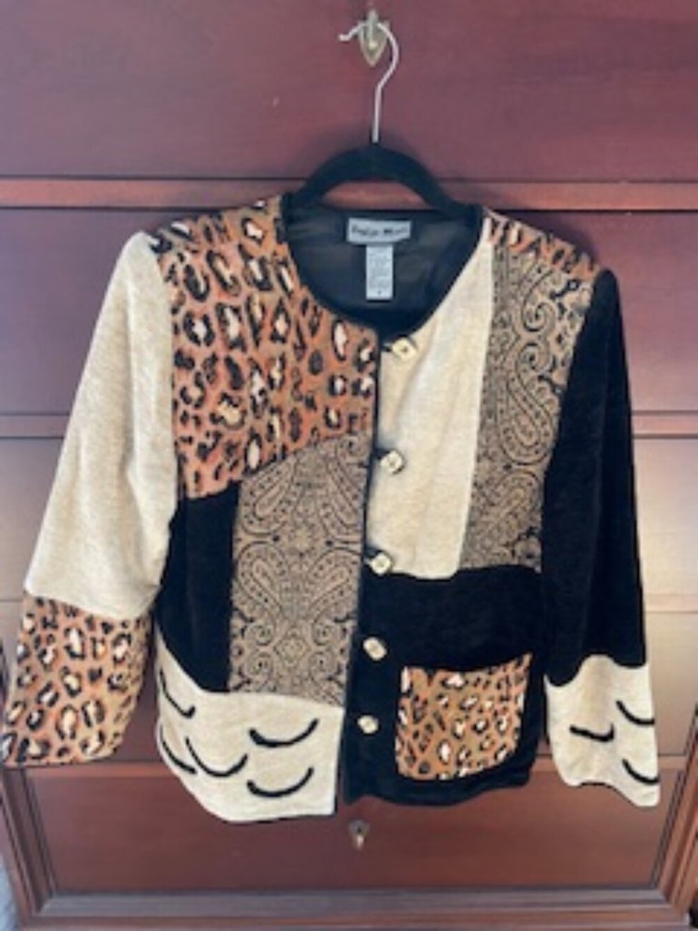 Indigo Moon Tapestry Velvet Jacket